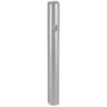 Mezouza en aluminium 15 cm de couleur argent mat, motif "S" en métal...