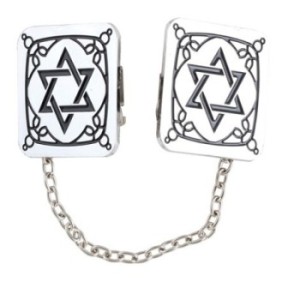 David Star Nickel Star pliers 3x3 cm with chain ...