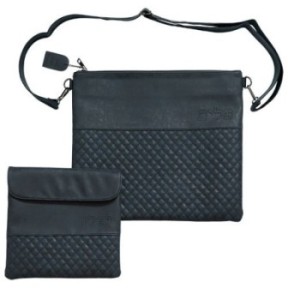 Luxurious pocket for a tefillin Talit, imitation leather, blue color, 36*33 cm ...