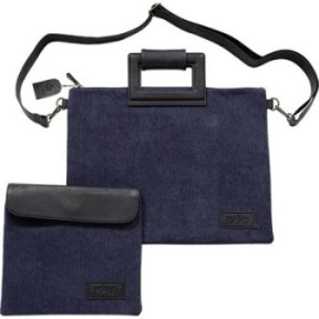 Luxurious pocket for the Tallit, ribbed velvet and imitation leather, relief letters, 31*38 cm ...