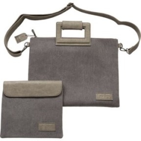 Luxurious pocket for the Tallit, ribbed velvet and imitation leather, relief letters, 31*38 cm ...