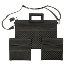 Talit with two tefillin, black color, with 45 handle ...