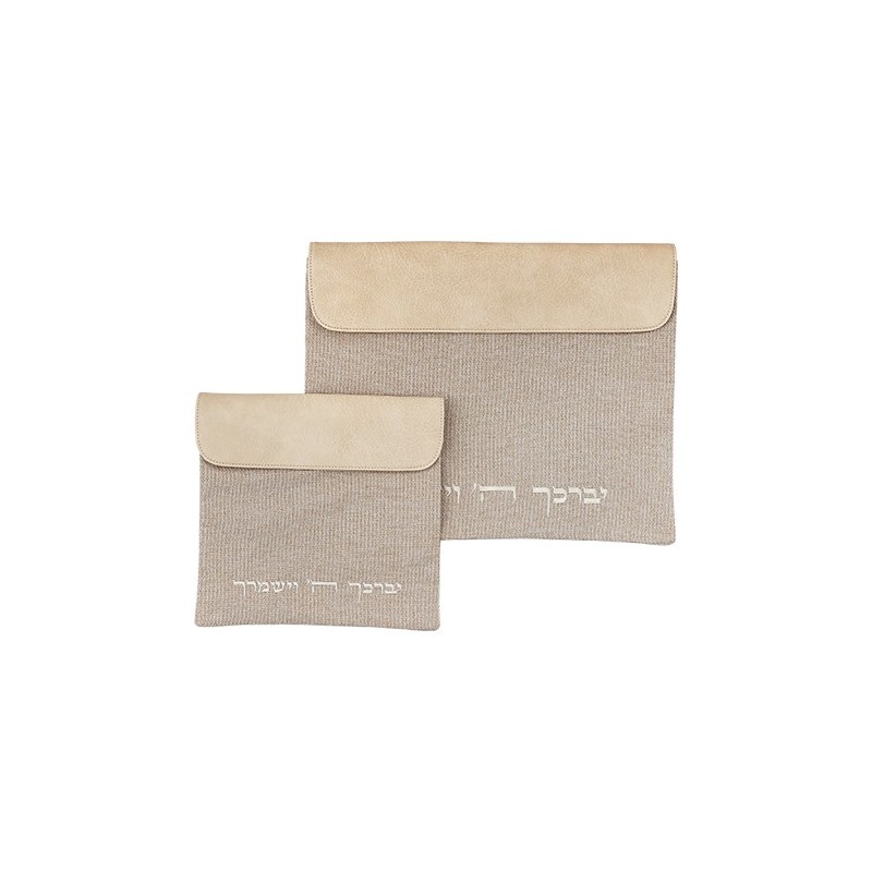 Linen tefillin Talit pocket 36 x 29 cm