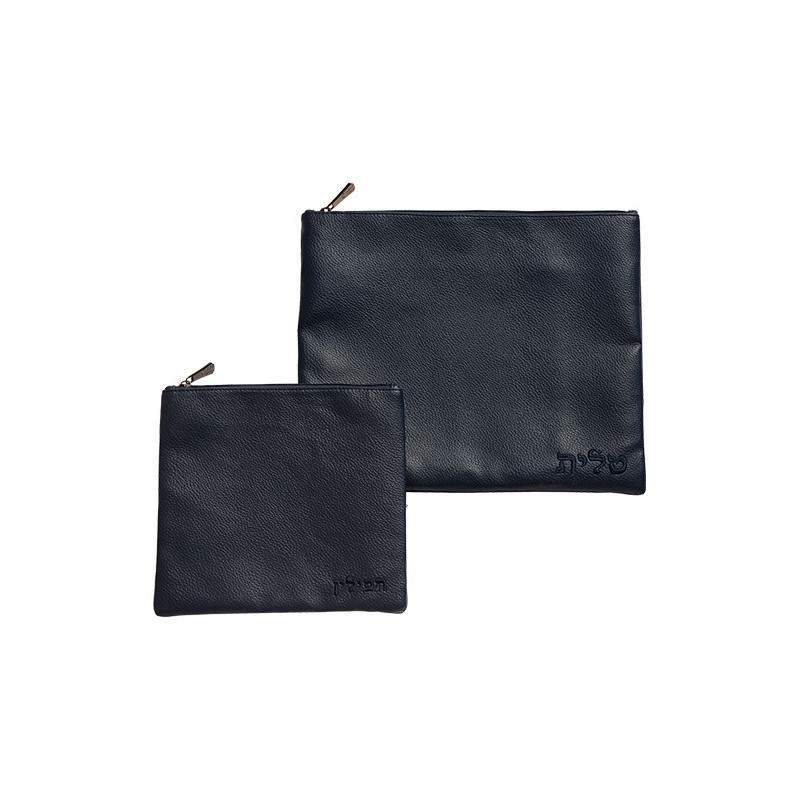 Tefillin Talit Pouch in imitation leather with embroidery 36*29 cm
