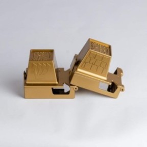 Golden Teffilin Box Kotel Golden