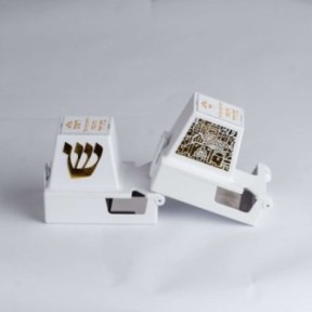 Golden Kotel White Teffilin Box