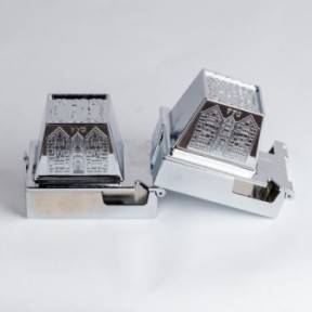 Silver teffilin box and 770 Habad 4x4 silver