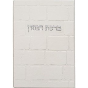 Elegant Bacchon in imitation leather - Birkat Hamazon, size 12*17.5 cm ...