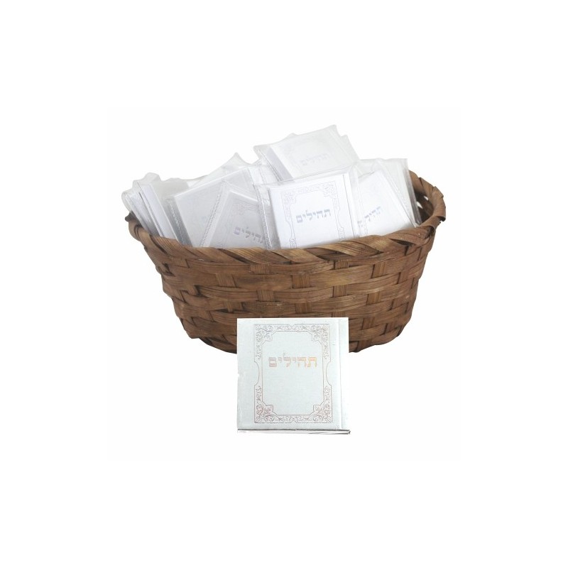 103 psalms booklet, silver color, 6 cm - in PVC packaging in a basket ...