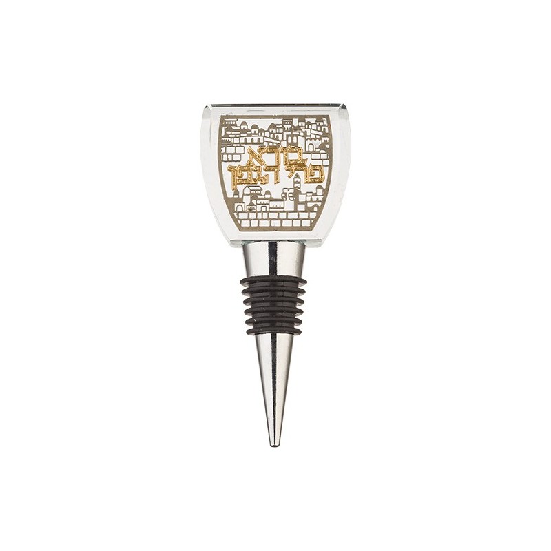Bottle bottle of reusable crystal wine with cutting plate for ...