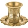 Coupe Kiddouch, finition filigrane d'or, avec une bénédiction "Vaichlo.." 8,5 cm, capacité 120 ml...