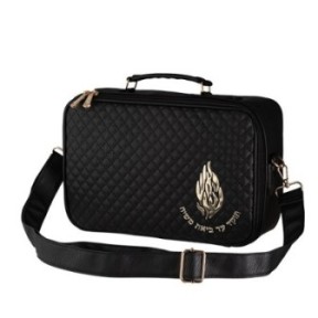 Small tefillin bag, black color, luxurious mouth, relief letters "my fire" 23*26 cm ...