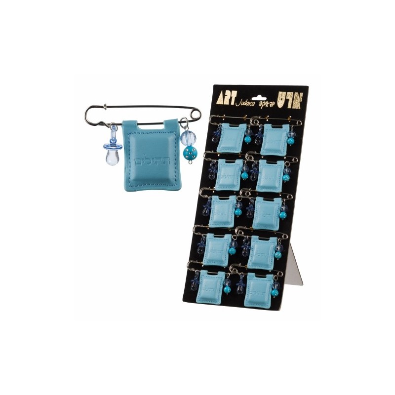 Baby Psalms spindle support, light blue imitation (10 pieces) ,,,,