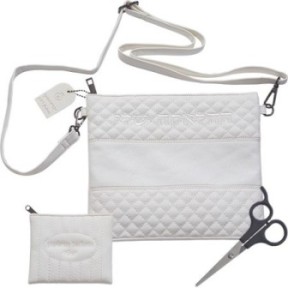 My hairdressing kit - contains a curling case and scissors ,,,