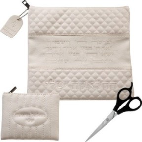 My hairdressing kit - contains a curling case and scissors ,,,