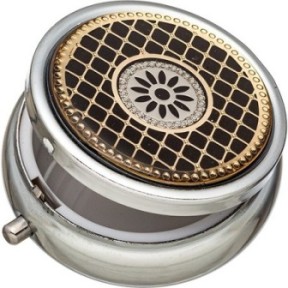Tobacco container with interior mirror 6 cm