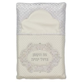 Coussin élégant en simili cuir pour mariage avec lettres en relief 74*50...