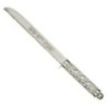 Couteau élégant, plaqué argent 925, finition diamant, 38 cm avec...