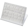Support de livre luxe en bois avec plaque imitation cuir "Kotel" 38x31