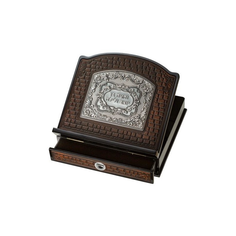 Luxurious mahogany furniture with plates and drawer 35x39 cm ...