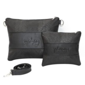 Leather pouch Collection Textures: black and black anaconda