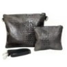 Leather pouch Collection Textures: Gray Croco
