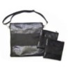 Leather pocket Collection Textures: Black crocodile and black grain