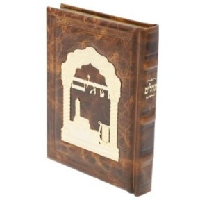 Psalms, the intention of the heart, real leather, gold plated, 12*17