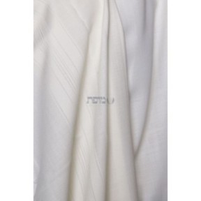 Elegant White Wool Talith