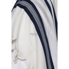 Marine blue strip tith