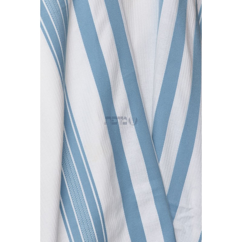 Talith cotton bande bleu ciel