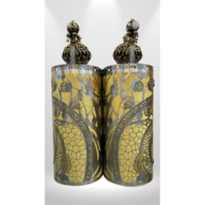 Torah roll bag | Granada model | Silver blackened