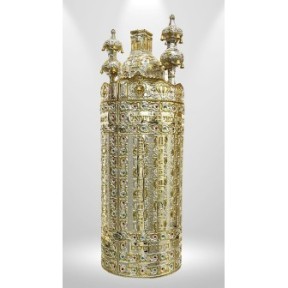 Tribal blessings model | Brilliant silver | Combined with gold