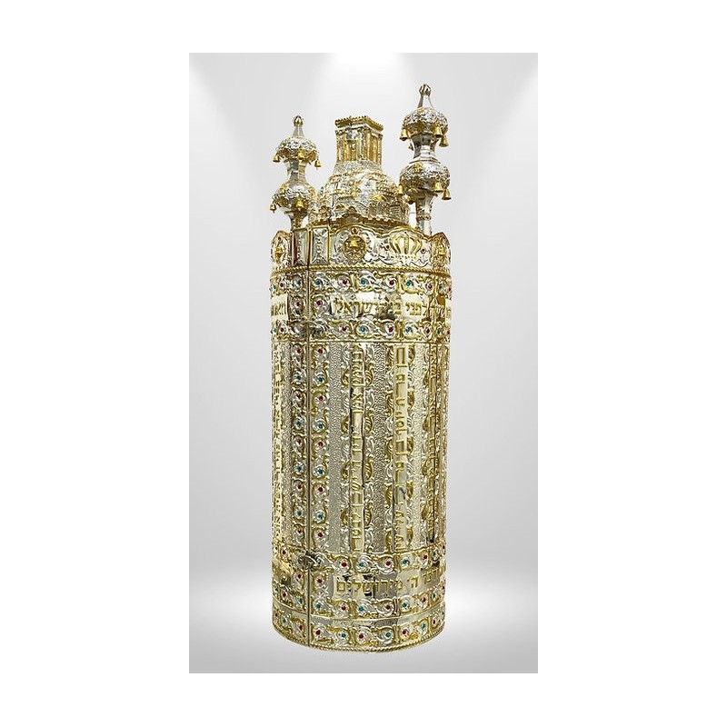 Modèle de bénédictions tribales | Argent brillant | Combiné avec de l'or