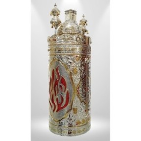 Torah roller bag - My Fire model | Brilliant silver | Combined with 14 -carat gold
