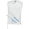Handmade yarn tekhelet tank top