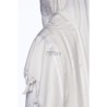 Talith en laine blanc bande brillante