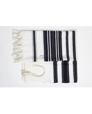 Talith Laine Habad - Doublure col coton