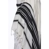 Talith Habad Laine - Modèle rabbi