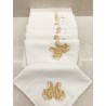 Embroidered napkins min 8 pcs