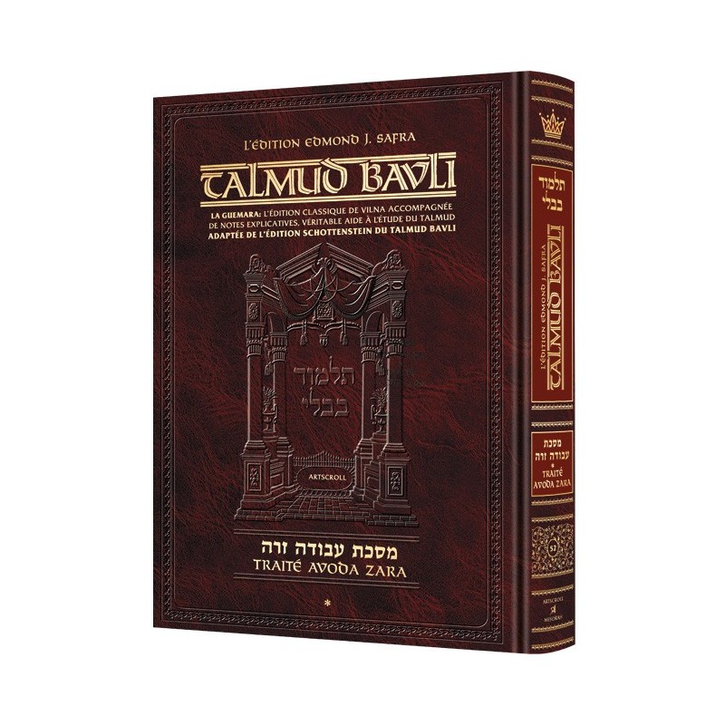 Edmond J. Safra - Francais Ed Talmud [52] - Avodah Zara 1