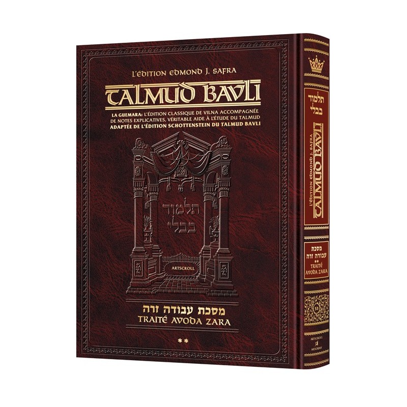Edmond J. Safra - Francais Ed Talmud [53] - Avodah Zara 2