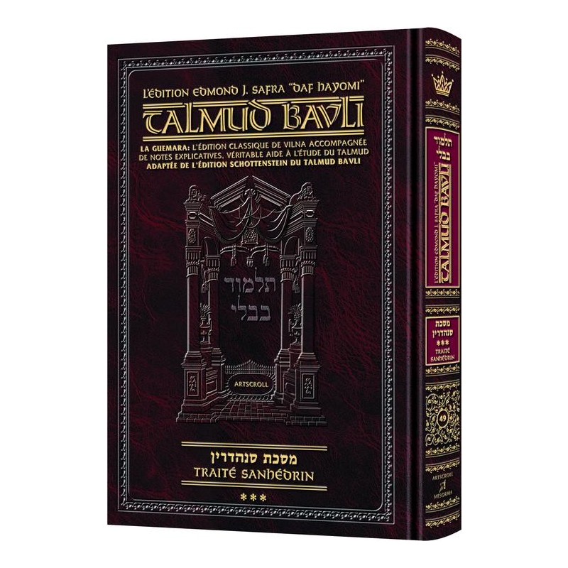 Edmond J. Safra - Francais Ed Daf Yomi Talmud [49] -Sanhedrin 3