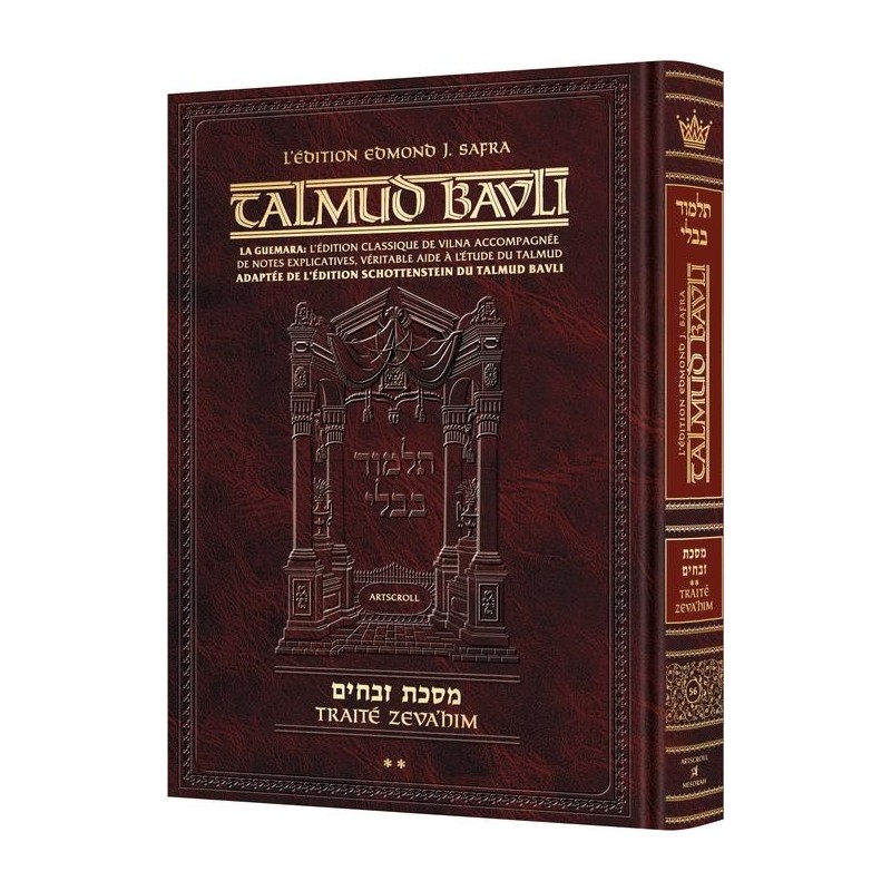 Edmond J. Safra - Francais Ed Talmud [56] - Zevachim 2 (36b-83a)