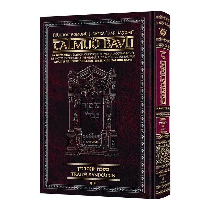Edmond J. Safra - Francais Ed Daf Yomi Talmud [48] -Sanhedrin 2