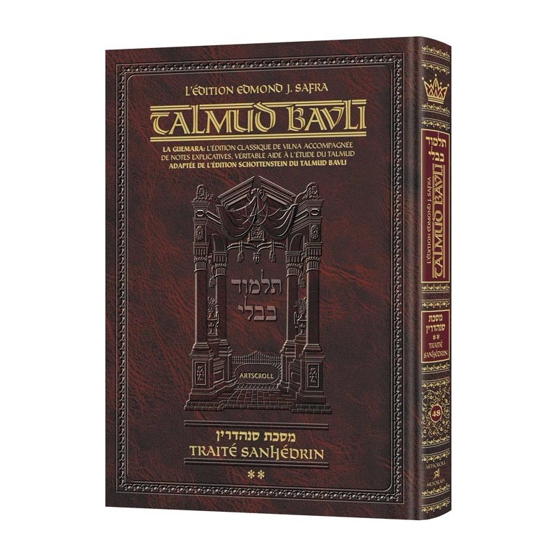 Edmond J. Safra - Ed Talmud Francais [48] - Sanhedrin Vol 2 (42b -84a)