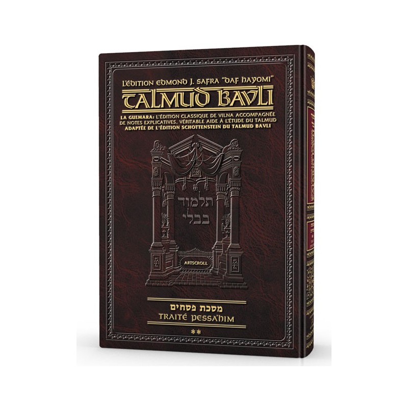 Edmond J. Safra - Talmud Ed Daf Yomi (francais) [11] - Pessa'him Vol 3 (80b-121b)