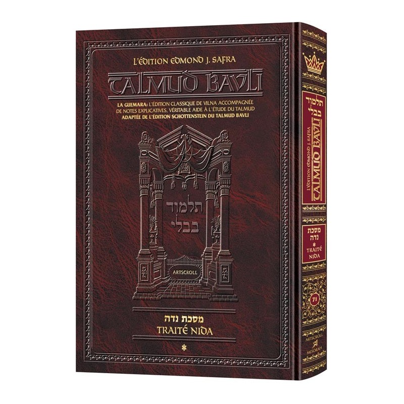 Edmond J. Safra - Ed Talmud Francais [71] - Niddah Vol 1 (2a -39b)