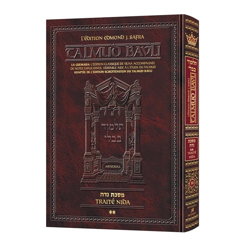 Edmond J. Safra - Ed Talmud Francais [72] - Niddah Vol 2 (40a -73a)