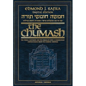 The Edmond J. SAFRA of Chumash Numeric Edition in English
